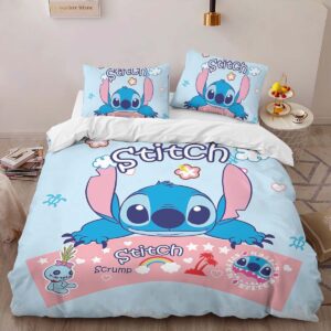 Alternative view of Housse De Couette Disney Stitch 64 Parure de lit Ensemble De Literie