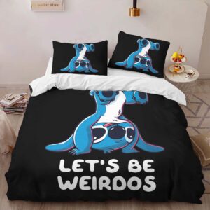 Alternative view of Housse De Couette Disney Stitch Let’s Be Weirdos Parure de lit Ensemble De Literie