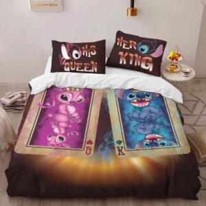 Alternative view of Housse De Couette Disney Stitch et Angel 21 Parure de lit Ensemble De Literie