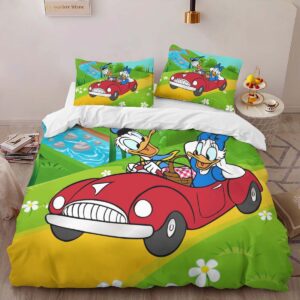 Alternative view of Housse De Couette Donald Duck & Daisy Duck – Pique-nique en voiture Parure de lit Ensemble De Literie