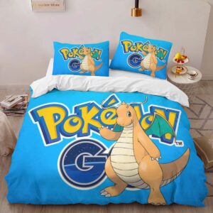 Alternative view of Housse De Couette Dracolosse Pokémon 4 Parure de lit Ensemble De Literie