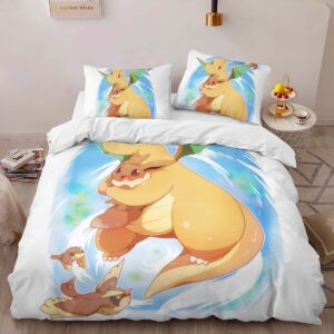 Alternative view of Housse De Couette Dracolosse Pokémon 5 Parure de lit Ensemble De Literie