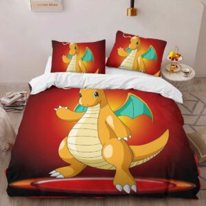 Alternative view of Housse De Couette Dracolosse Pokémon 8 Parure de lit Ensemble De Literie