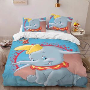 Alternative view of Housse De Couette Dumbo et Timothée la souris Parure de lit Ensemble De Literie