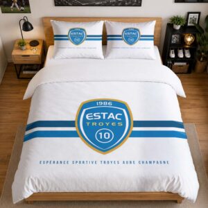 Alternative view of Housse De Couette ESTAC Troyes 02 Parure de lit Ensemble De Literie - ESTAC Ligue 2