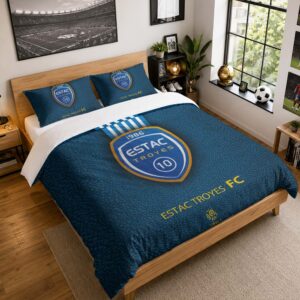 Housse De Couette ESTAC Troyes 03 Parure de lit Ensemble De Literie - ESTAC Ligue 2