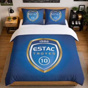Alternative view of Housse De Couette ESTAC Troyes 05 Parure de lit Ensemble De Literie - ESTAC Ligue 2