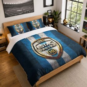 Housse De Couette ESTAC Troyes 12 Parure de lit Ensemble De Literie – ESTAC Ligue 2