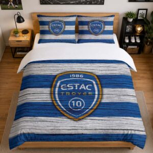 Alternative view of Housse De Couette ESTAC Troyes 15 Parure de lit Ensemble De Literie - ESTAC Ligue 2