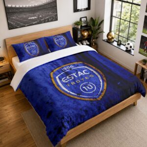 Housse De Couette ESTAC Troyes 16 Parure de lit Ensemble De Literie - ESTAC Ligue 2