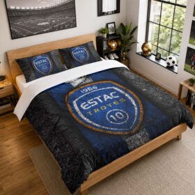 Housse De Couette ESTAC Troyes 17 Parure de lit Ensemble De Literie – ESTAC Ligue 2