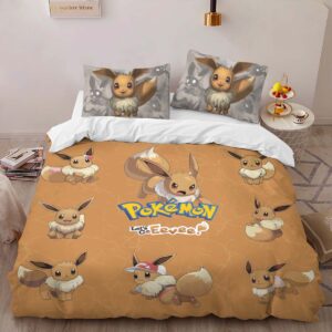 Alternative view of Housse De Couette Évoli Pokémon Parure de lit Ensemble De Literie