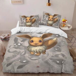 Alternative view of Housse De Couette Évoli Pokémon 3 Parure de lit Ensemble De Literie