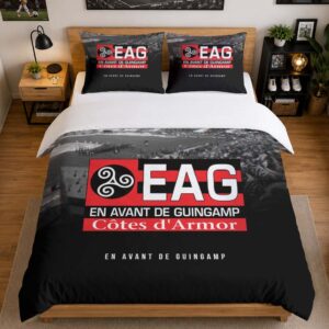 Alternative view of Housse De Couette En Avant de Guingamp 02 Parure de lit Ensemble De Literie - EAG Ligue 2