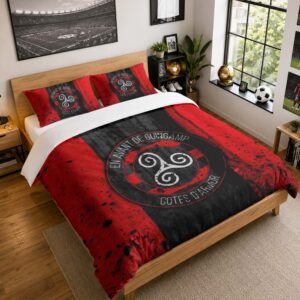 Housse De Couette En Avant de Guingamp 03 Parure de lit Ensemble De Literie - EAG Ligue 2