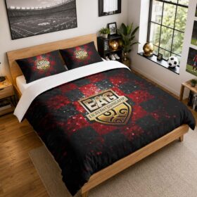 Housse De Couette En Avant de Guingamp 04 Parure de lit Ensemble De Literie – EAG Ligue 2