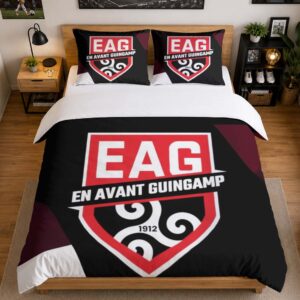 Alternative view of Housse De Couette En Avant de Guingamp 07 Parure de lit Ensemble De Literie - EAG Ligue 2