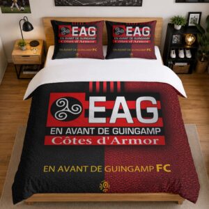 Alternative view of Housse De Couette En Avant de Guingamp 09 Parure de lit Ensemble De Literie - EAG Ligue 2