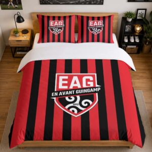 Alternative view of Housse De Couette En Avant de Guingamp 14 Parure de lit Ensemble De Literie - EAG Ligue 2