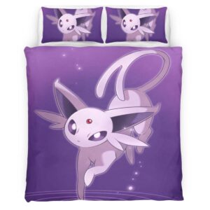 Housse De Couette Mentali Pokémon 4 Parure de lit Ensemble De Literie