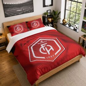 Housse De Couette FC Annecy 03 Parure de lit Ensemble De Literie – FCA Ligue 2
