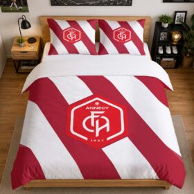 Housse De Couette FC Annecy 05_2 Parure de lit Ensemble De Literie – FCA Ligue 2