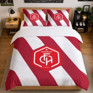 Housse De Couette FC Annecy 05_2 Parure de lit Ensemble De Literie - FCA Ligue 2