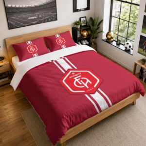 Housse De Couette FC Annecy 07 Parure de lit Ensemble De Literie - FCA Ligue 2