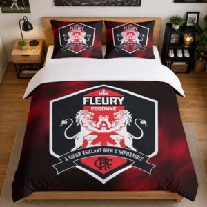 Alternative view of Housse De Couette FC Fleury 91 02 Parure de lit Ensemble De Literie - FCF91 National 2