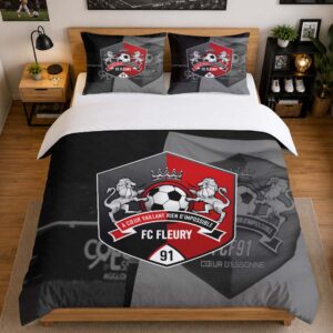 Alternative view of Housse De Couette FC Fleury 91 05 Parure de lit Ensemble De Literie - FCF91 National 2