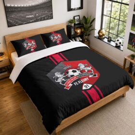 Housse De Couette FC Fleury 91 07 Parure de lit Ensemble De Literie – FCF91 National 2