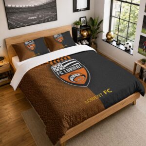 Housse De Couette FC Lorient 03 Parure de lit Ensemble De Literie - FCL Ligue 2