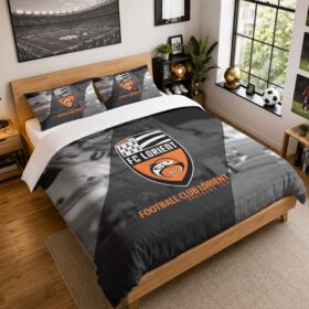 Housse De Couette FC Lorient 05 Parure de lit Ensemble De Literie – FCL Ligue 2