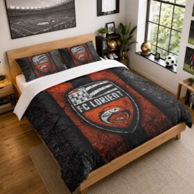 Housse De Couette FC Lorient 09 Parure de lit Ensemble De Literie – FCL Ligue 2