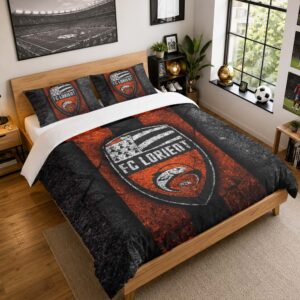 Housse De Couette FC Lorient 09 Parure de lit Ensemble De Literie - FCL Ligue 2
