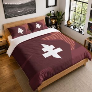 Housse De Couette FC Metz 01 Parure de lit Ensemble De Literie - FCM Ligue 2