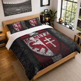 Housse De Couette FC Metz 10 Parure de lit Ensemble De Literie – FCM Ligue 2