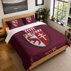 Housse De Couette FC Metz 15 Parure de lit Ensemble De Literie – FCM Ligue 2