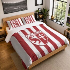 Housse De Couette FC Metz 17 Parure de lit Ensemble De Literie – FCM Ligue 2