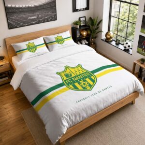 Housse De Couette FC Nantes 05 Parure de lit Ensemble De Literie - FCN Ligue 1