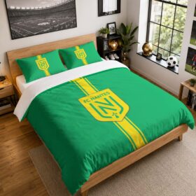 Housse De Couette FC Nantes 18 Parure de lit Ensemble De Literie – FCN Ligue 1