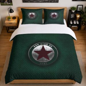 Alternative view of Housse De Couette Red Star FC 05 Parure de lit Ensemble De Literie - RSFC Ligue 2
