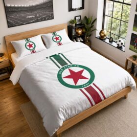 Housse De Couette Red Star FC 06 Parure de lit Ensemble De Literie – RSFC Ligue 2