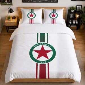 Alternative view of Housse De Couette Red Star FC 06 Parure de lit Ensemble De Literie - RSFC Ligue 2