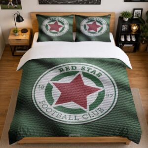 Alternative view of Housse De Couette Red Star FC 07 Parure de lit Ensemble De Literie - RSFC Ligue 2