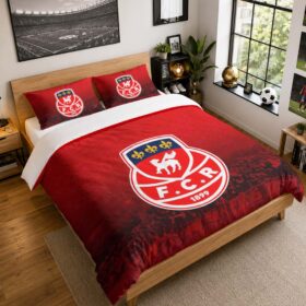 Housse De Couette FC Rouen 02 Parure de lit Ensemble De Literie – FCR National