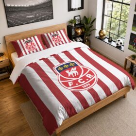 Housse De Couette FC Rouen 04 Parure de lit Ensemble De Literie – FCR National