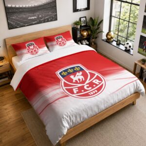 Housse De Couette FC Rouen 05 Parure de lit Ensemble De Literie - FCR National