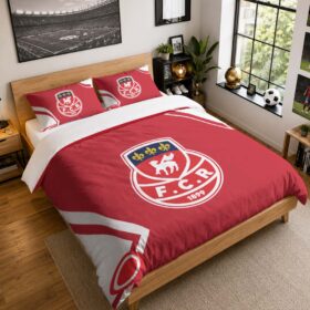 Housse De Couette FC Rouen 06 Parure de lit Ensemble De Literie – FCR National