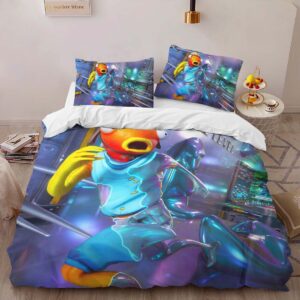 Alternative view of Housse De Couette Fishstick Fortnite Skin Parure de lit Ensemble De Literie